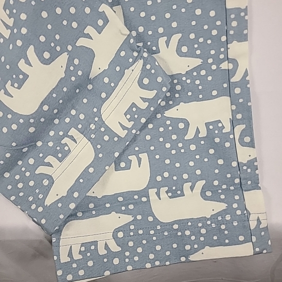 NEW Hanna Andersson Unisex Polar Bear Flannel Pajama Pants Adult Sz L Retail $59 - Picture 4 of 8
